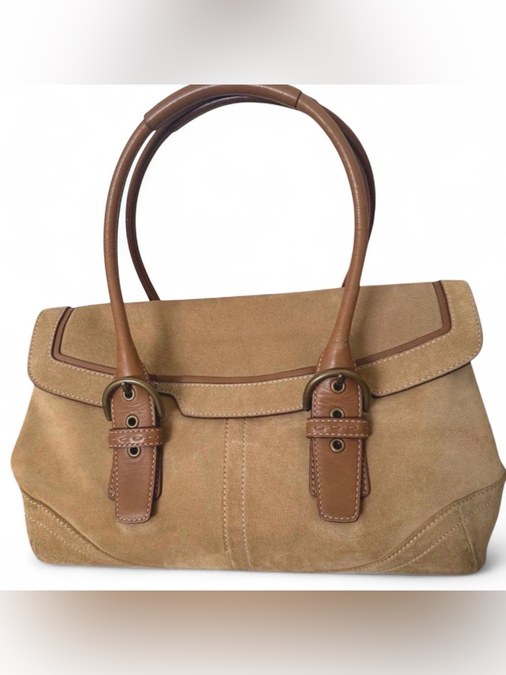 2004 Vintage Coach Flap Satchel